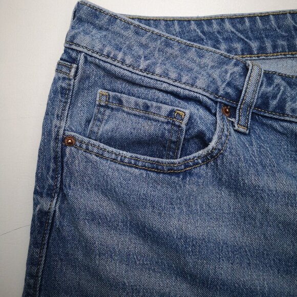 Old Navy Ladies Size 24 High Rise OG Loose Medium Wash Button Closure Jeans - Picture 4 of 14